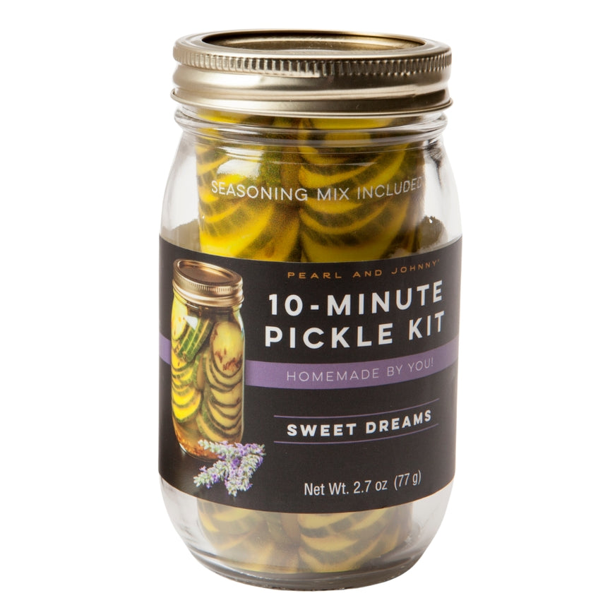 Pearl & Johnny 10-Minute Pickle Kit / Dill-icious, Fire & Spice, Sweet Dreams