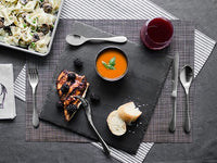 Knork Original Matte Stainless Steel Flatware 20 Piece Set, 18/0