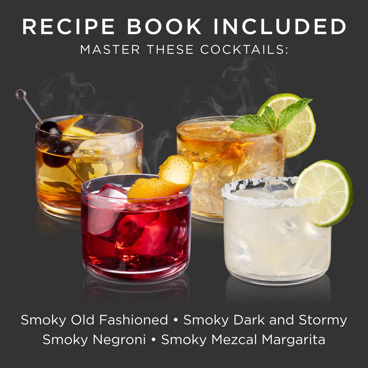 Viski Alchemi™ Smoked Cocktail Kit