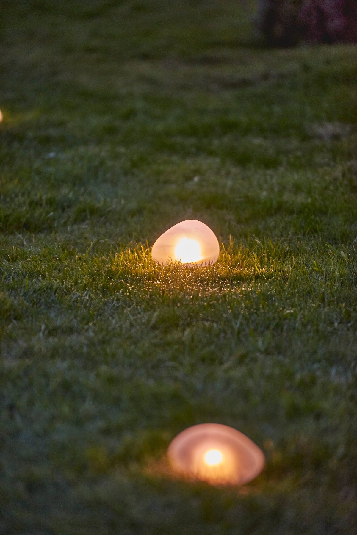 Solar Glass Pebble