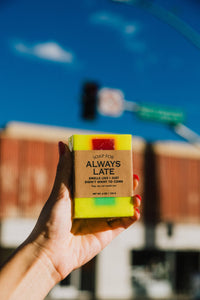 Whiskey River Soap Co. A Soap for Always Late | Funny Soap