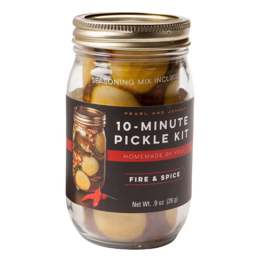 Pearl & Johnny 10-Minute Pickle Kit / Dill-icious, Fire & Spice, Sweet Dreams