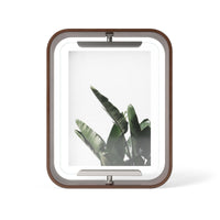 Umbra Bellwood Desk Frame Black , Aged Walnut