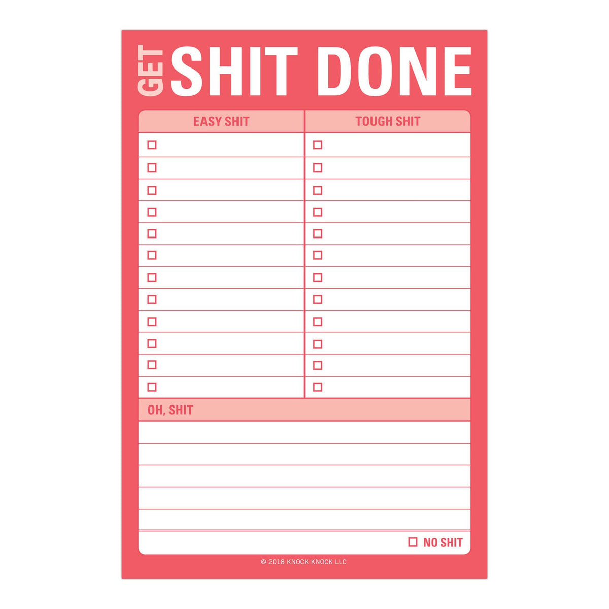 Get Shit Done Great Big Sticky Notes