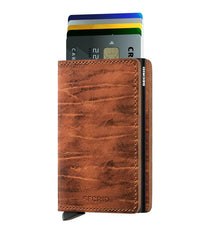 Secrid Slim Wallet Dutch Martin Olive, Whiskey, Bordeaux