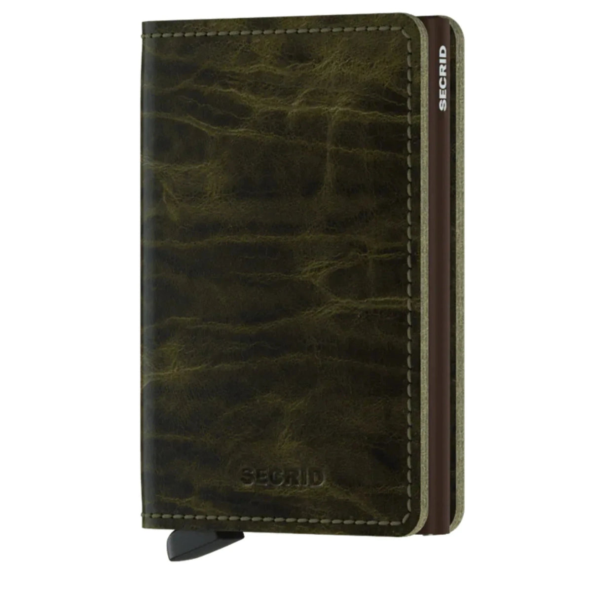 Secrid Slim Wallet Dutch Martin Olive, Whiskey, Bordeaux