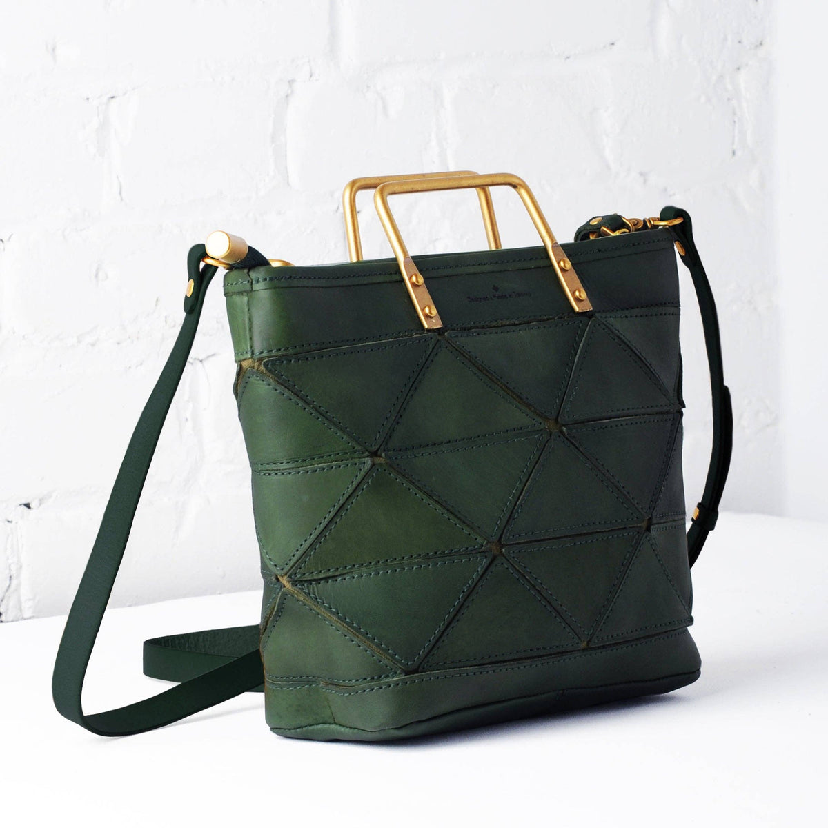 Uppdoo Origami Small Tote - Hunter Green