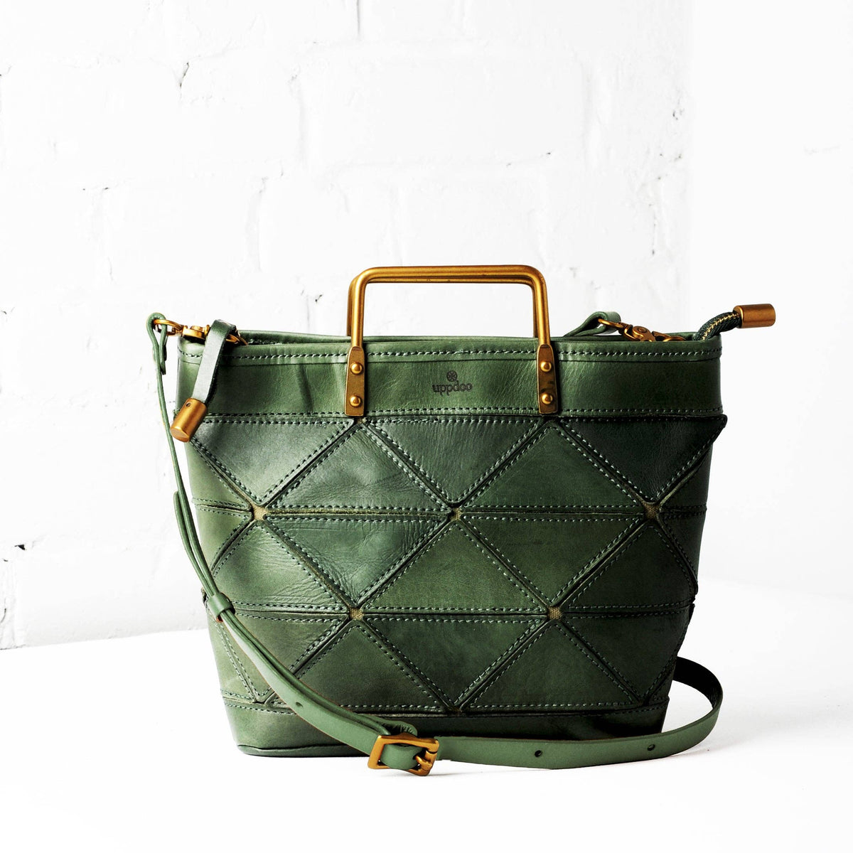 Uppdoo Origami Small Tote - Hunter Green