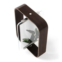 Umbra Bellwood Desk Frame Black , Aged Walnut