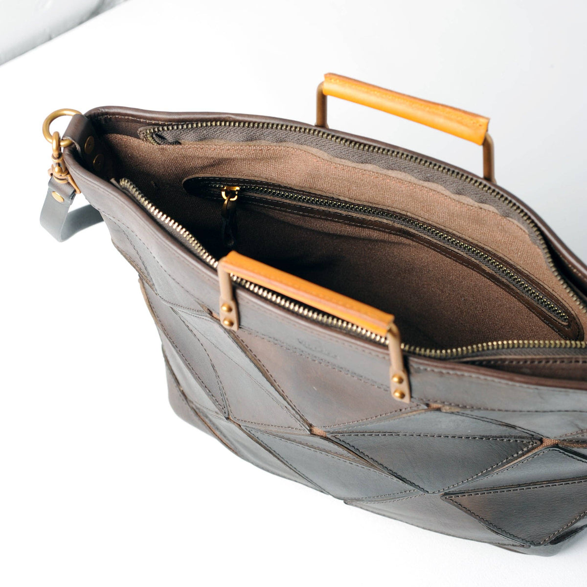 Uppdoo Origami Large Tote - Espresso
