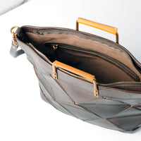 Uppdoo Origami Large Tote - Espresso