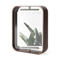 Umbra Bellwood Desk Frame Black , Aged Walnut