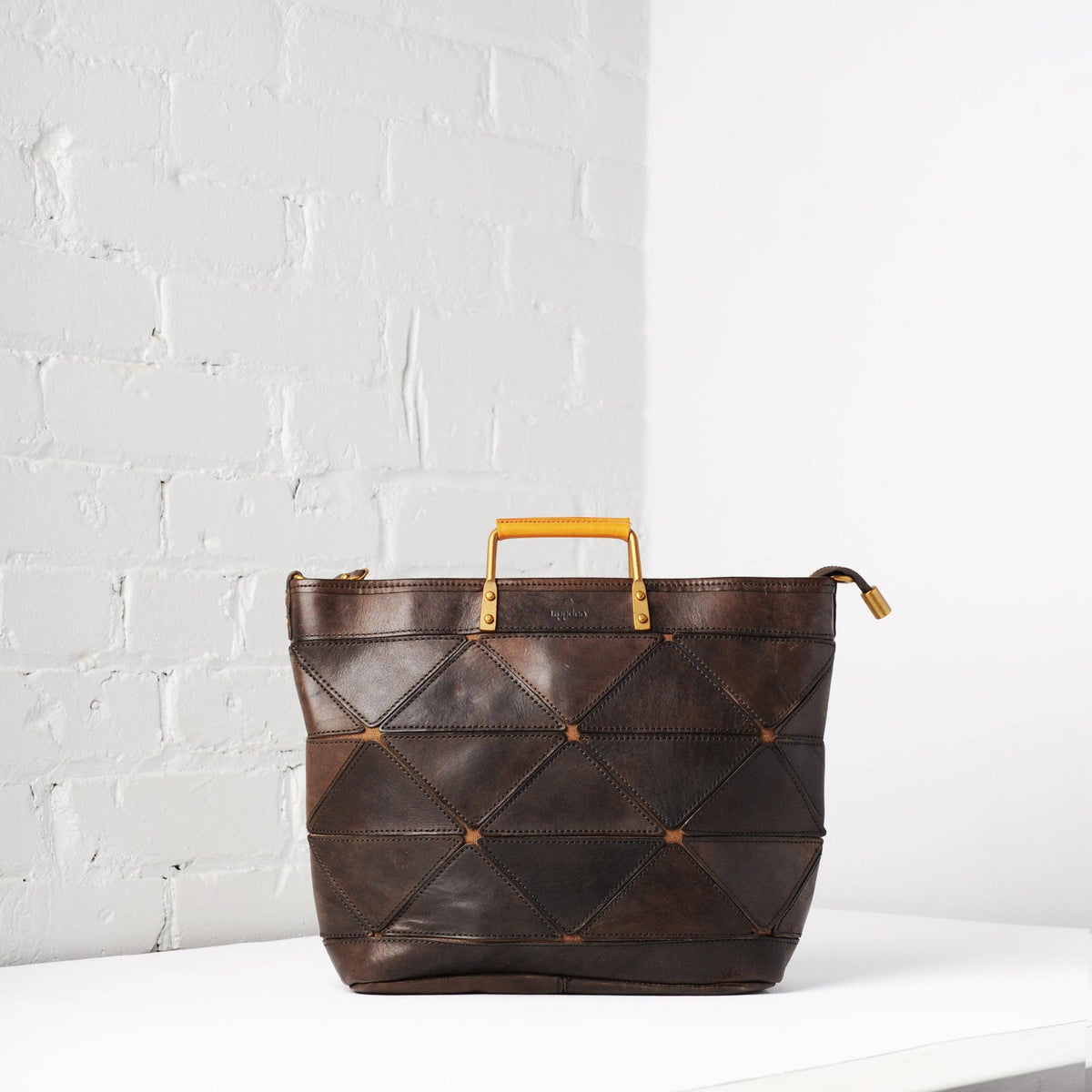 Uppdoo Origami Large Tote - Espresso