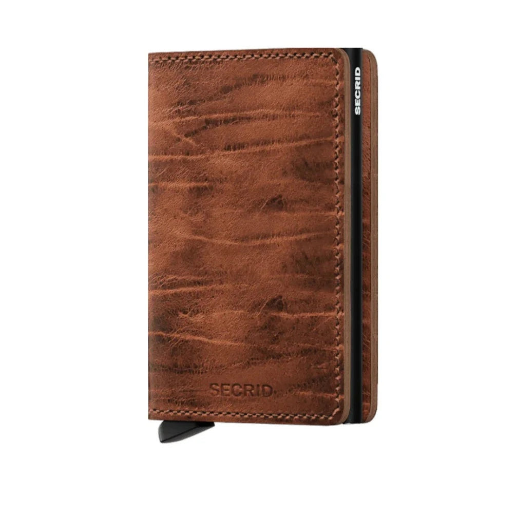 Secrid Slim Wallet Dutch Martin Olive, Whiskey, Bordeaux
