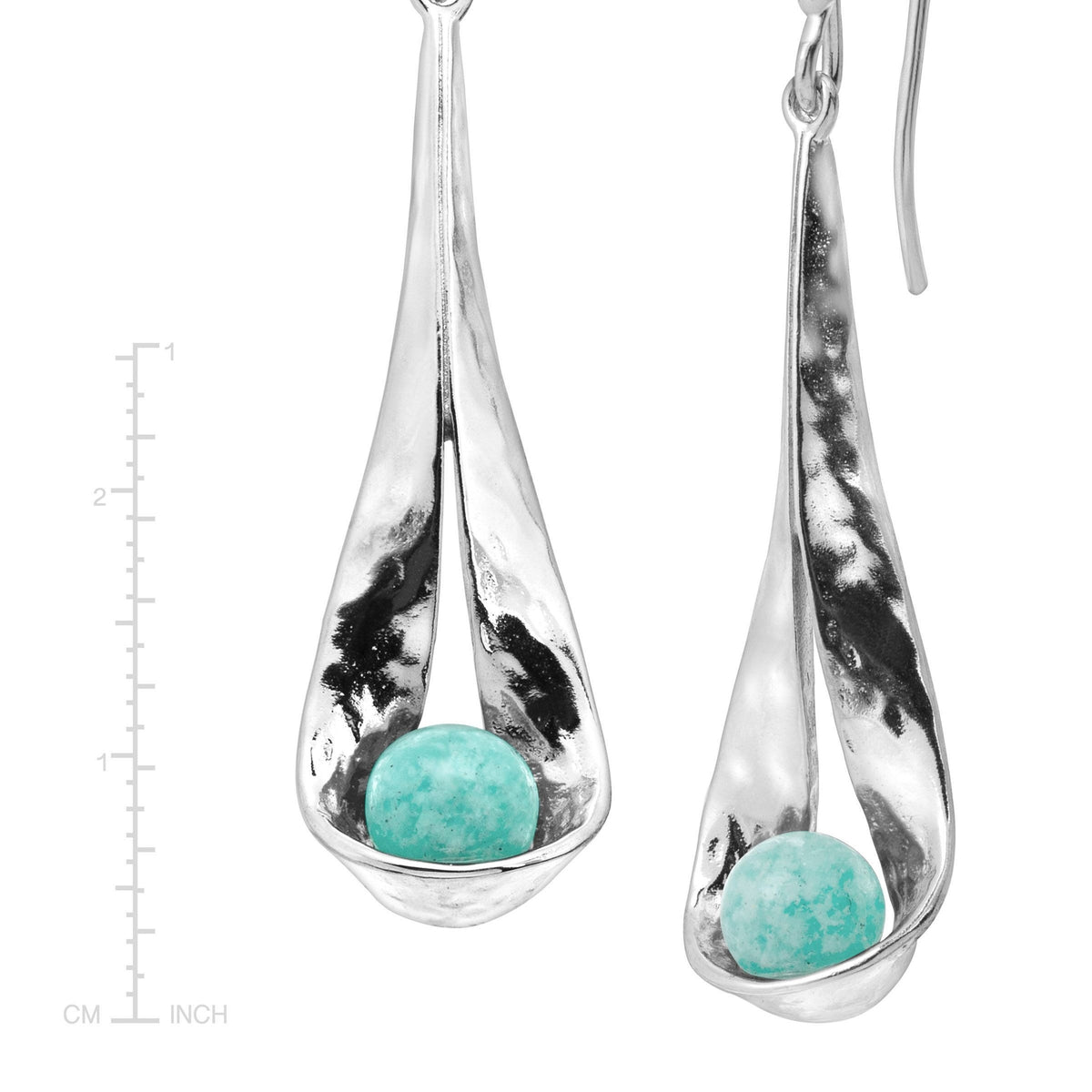 Silpada 'Blue Oasis' Natural Amazonite Drop Earring