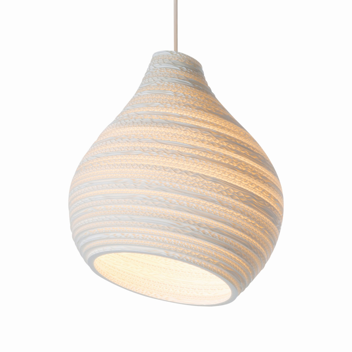 Graypants Scraplights White Hive Pendant Light