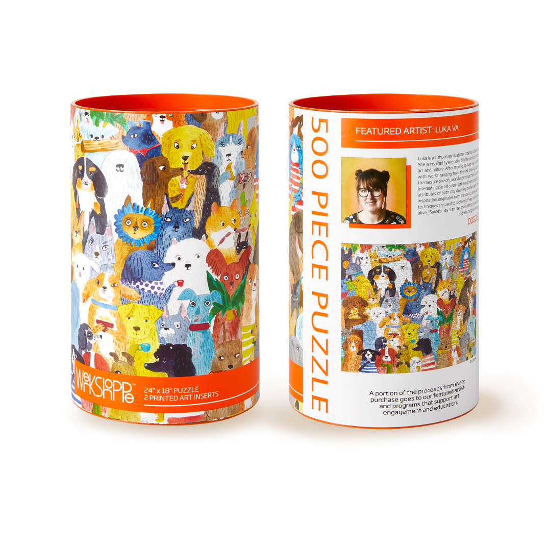 Werkshoppe Doggie Day Care Puzzle | 500 Piece Puzzle