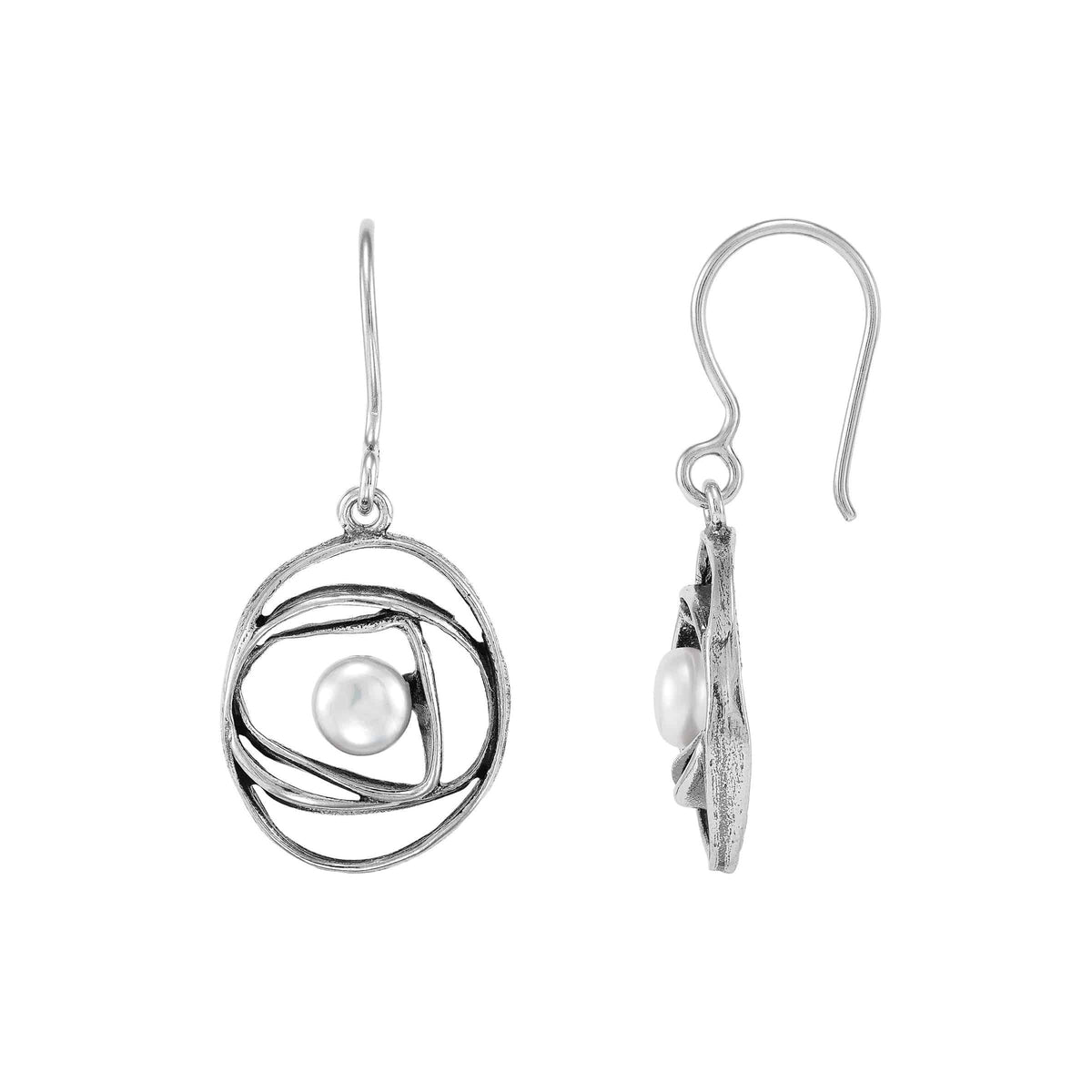 Silpada 'Something’s Askew' Freshwater Pearl Drop