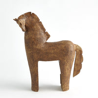 Global Views Terracotta Tall Horse