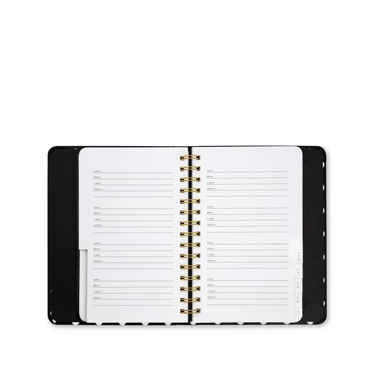 Kate Spade New York Address Book, Polka Dot