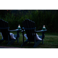Allsop Solar Glass Gem Light - Emerald