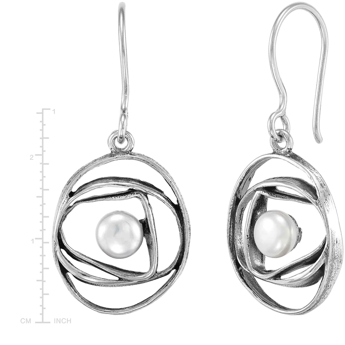 Silpada 'Something’s Askew' Freshwater Pearl Drop