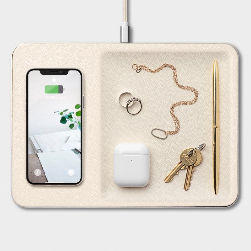 Courant Catch: 3 Wireless Charging Accessory Tray - Bone – CRAIG RYANS