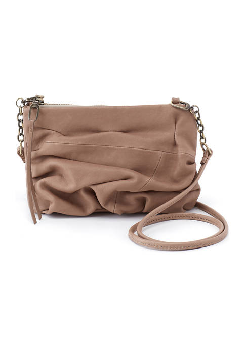Hobo Dare Crossbody, Taupe, Soft Hide