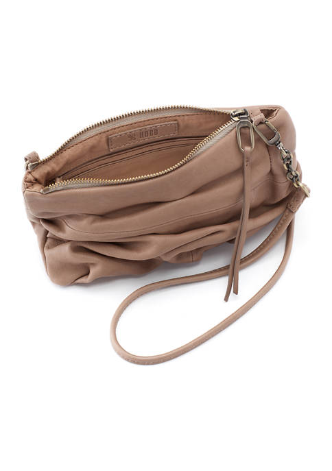 Hobo Dare Crossbody, Taupe, Soft Hide