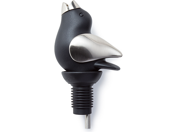 Chirpy Top Wine Pourer by Gurgle Pot