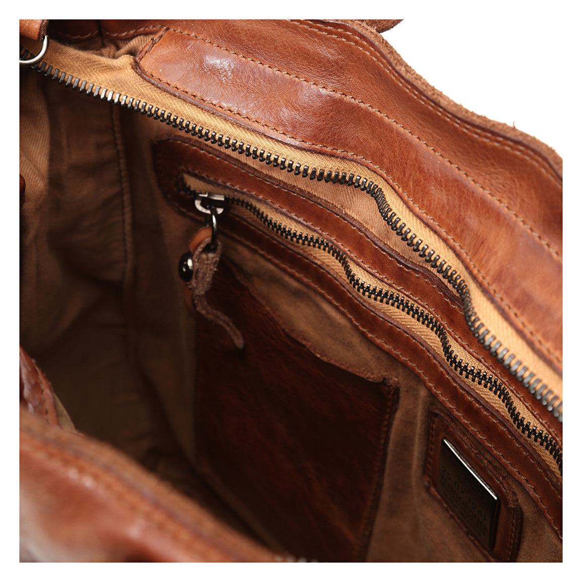 Campomaggi Gelso Shopping Bag/Backpack in cognac leather