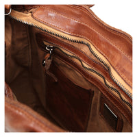 Campomaggi Gelso Shopping Bag/Backpack in cognac leather