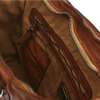 Campomaggi Gelso Shopping Bag/Backpack in cognac leather