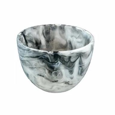 Resinware Australia Deep Small Bowl - Black Swirl