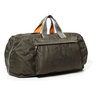 Campomaggi Weekend Bag Nylon + Cow Teodorano Print Military Green