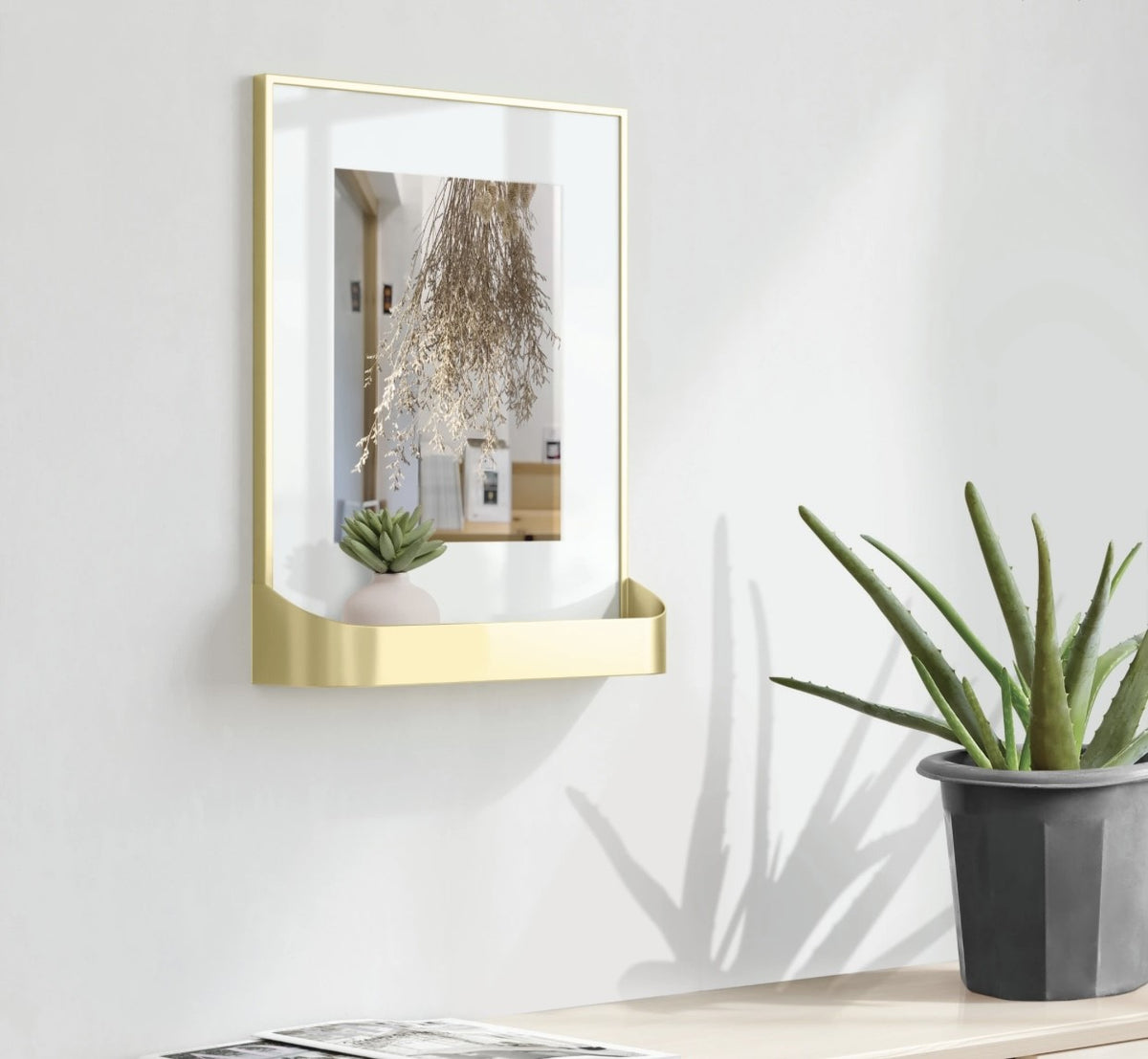 Umbra Matinee 8x10 Photo Frame Matte Brass