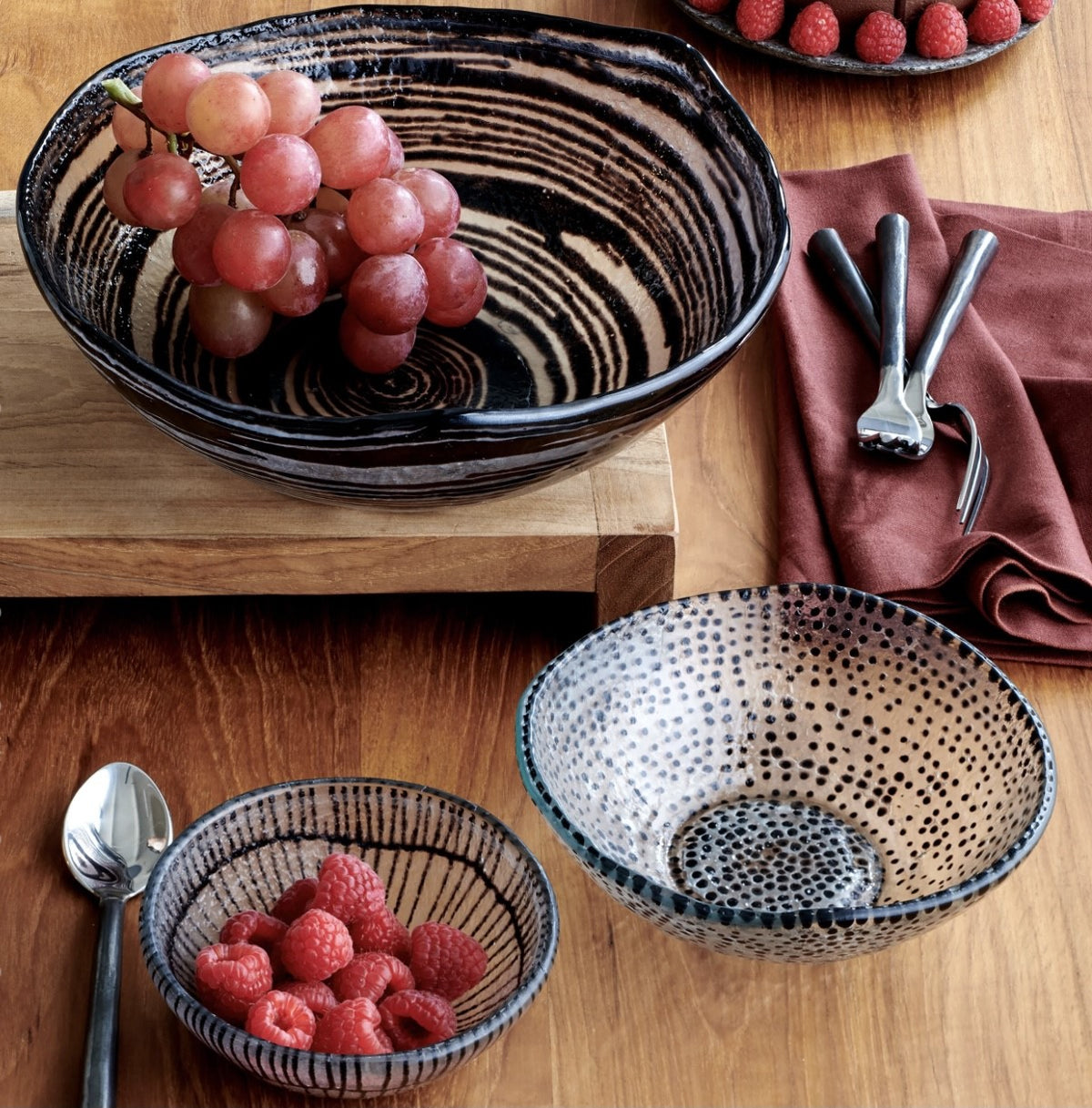 Vidra Glass Bowls