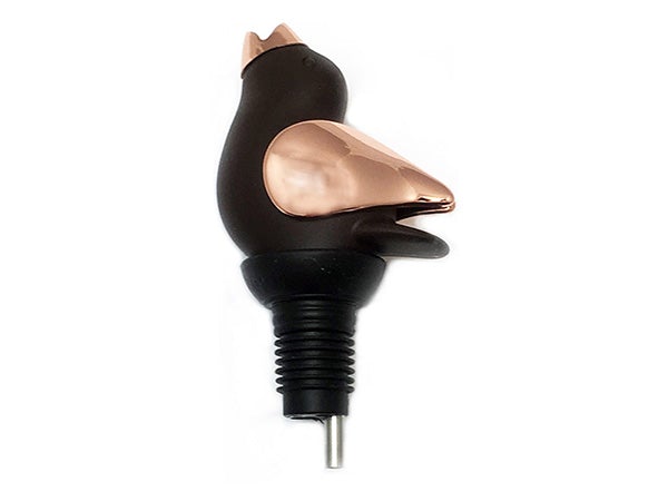 Chirpy Top Wine Pourer by Gurgle Pot