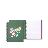 Kate Spade New York large spiral notebook, Dream Big