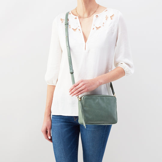 Hobo RENNY Crossbody, Truffle, Bottle Green