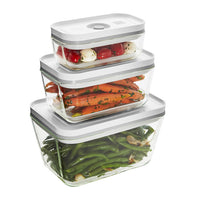 ZWILLING Fresh & Save Vacuum Sealer Machine Starter Set, Sous Vide Bags, Meal prep, Airtight Food Storage Containers
