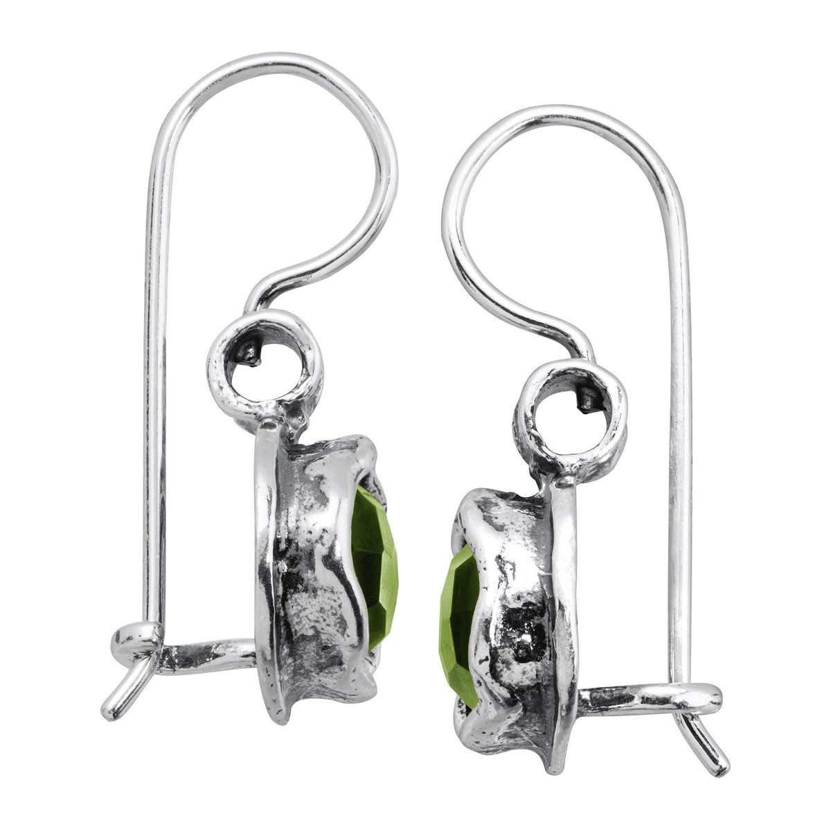 Silpada 'Daintree' Natural Green Quartz Drop Earring