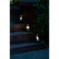 Allsop Solar Glass Gem Light - Emerald
