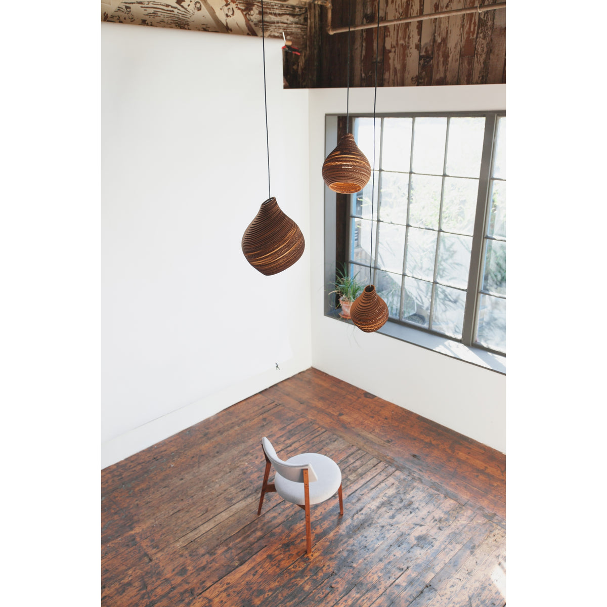 Graypants Scraplights Natural Hive Pendant Light