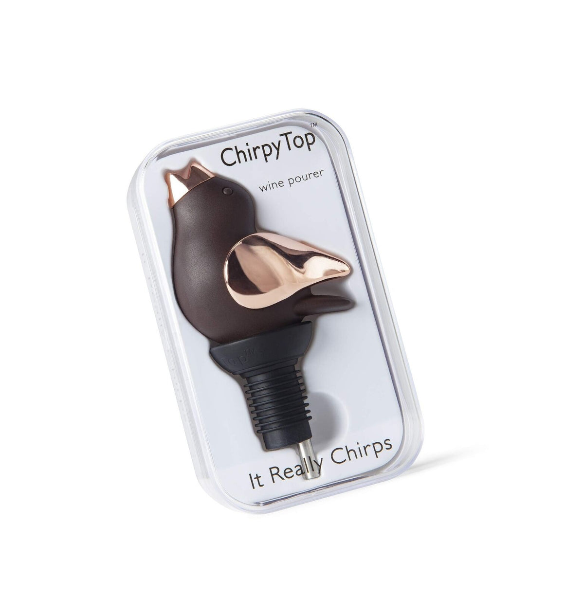 Chirpy Top Wine Pourer by Gurgle Pot