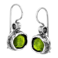 Silpada 'Daintree' Natural Green Quartz Drop Earring