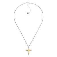 Silpada 'Melded Cross' Necklace Pendant in 14K Gold Plated