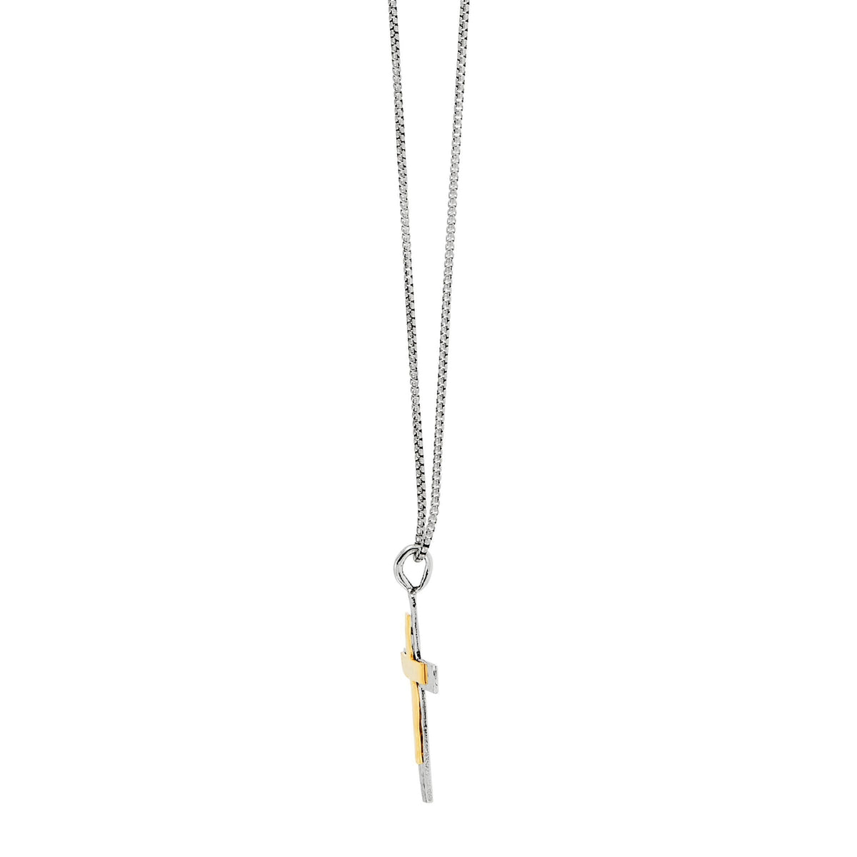 Silpada 'Melded Cross' Necklace Pendant in 14K Gold Plated