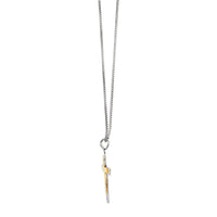 Silpada 'Melded Cross' Necklace Pendant in 14K Gold Plated