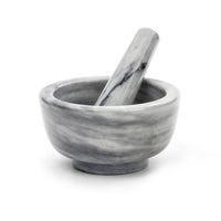 RSVP International Marble Mortar & Pestle - White